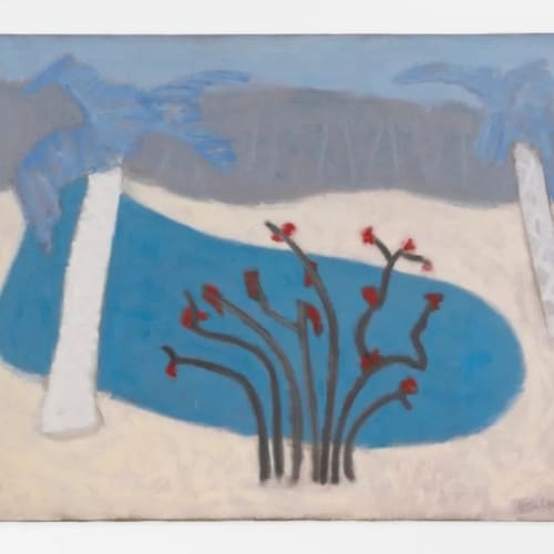 Milton Avery Florida Lake, 1953 Oil on canvas 31 x 40 in 78.7 cm x 101.6 cm Available at Surovek Gallery