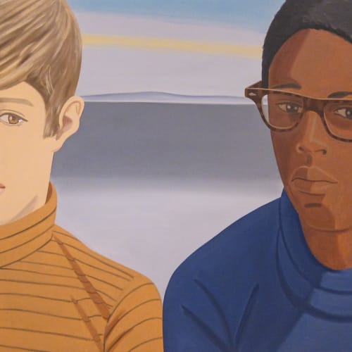 Alex Katz, Vincent and Tony, 1969 Art Institute of Chicago, by Sharon Mollerus is licensed under CC BY 2.0. Taken on August 30, 2014