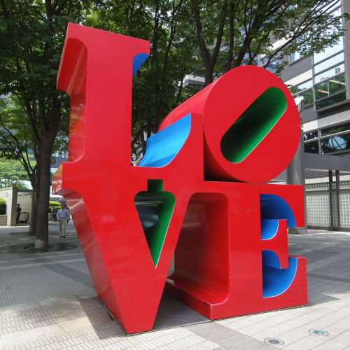 The Aventura Mall acquired one of Robert Indiana’s LOVE sculptures at Christie’s last month. "LOVE by Robert Indiana, 1995" by Dick Thomas Johnson is licensed under CC BY 2.0. Photo taken on May 24, 2012