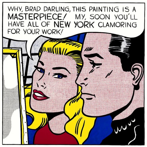 Roy Lichtenstein Masterpiece, 1962
