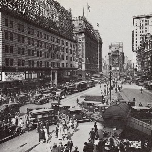 New York Times Square, 1922