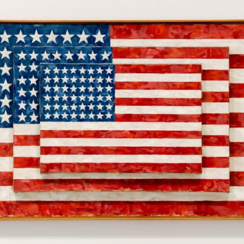 Jasper Johns Three Flags, 1958 Whitney Museum of American Art