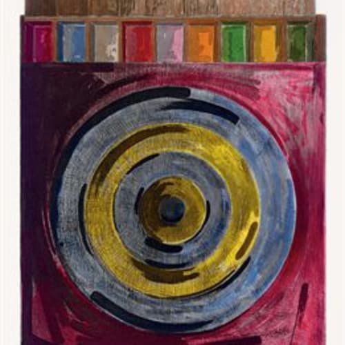 Jasper Johns Target with Plaster Casts, 1979-1980 Etching and aquatint in colors, on Rives BFK paper, with full margins 29 1/2 x 22 inches Edition: 59/88 Signed, dated and numbered: Johns ‘80 For sale at Surovek Gallery