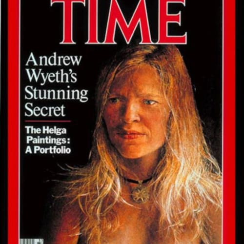 Andrew Wyeth’s Helga Paintings story in TIME magazine, August 18, 1986