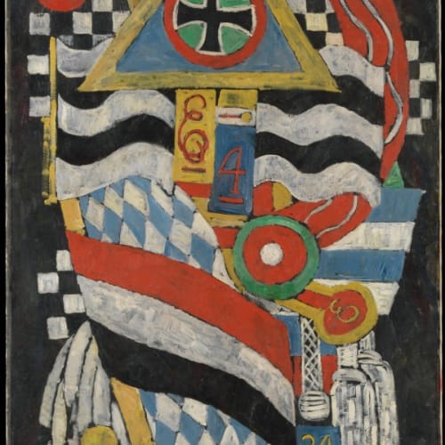 Marsden Hartley Portrait of a German Officer, 1914 Oil on canvas 68 x 41 inches The Metropolitan Museum of Art, New York