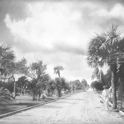 John Whalley ROYAL PARK, 1910, 2009 Graphite on paper 22 x 29 1/2 inches Available at Surovek Gallery