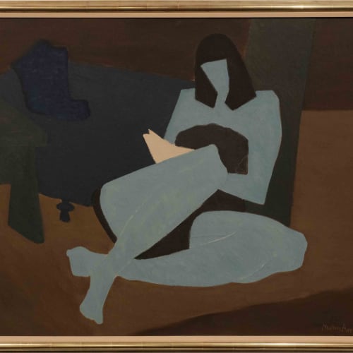 Milton Avery - Summer Reader (1950) Photo: Birte Fritsch, Taken on April 19, 2023, cropped, CC BY 2.0