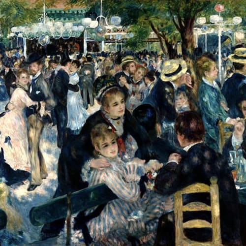 Pierre-Auguste Renoir Bal du Moulin de la Galette, 1876 Musée d’Orsay, Paris