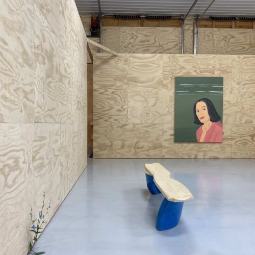 Installation view of Alone Gallery’s exhibition Alex Katz: Three Portraits. Photo: Adam Robb