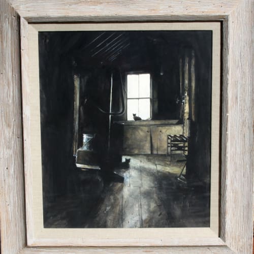 Stephen Scott Young The Pantry Watercolor on paper, 27 x 22 1/2 inches Signed: SS Young (l.l.) For sale at Surovek Gallery