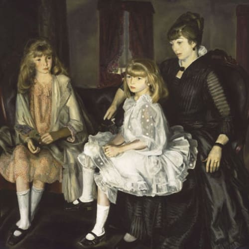 George Bellows Emma and Her Children, 1923 Museum of Fine Arts, Boston
