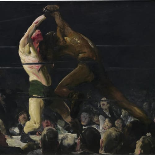 George Bellows Both Members of This Club, 1909