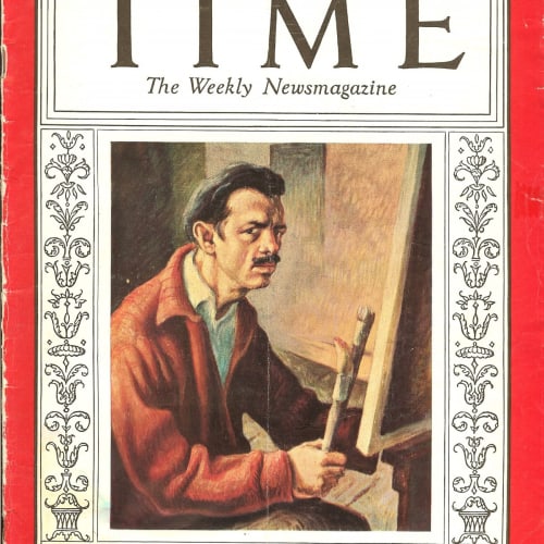 Thomas Hart Benton TIME Magazine cover December 24, 1934
