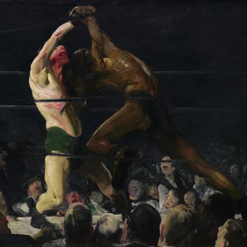 George Bellows Both Members of This Club, 1909 oil on canvas Chester Dale Collection