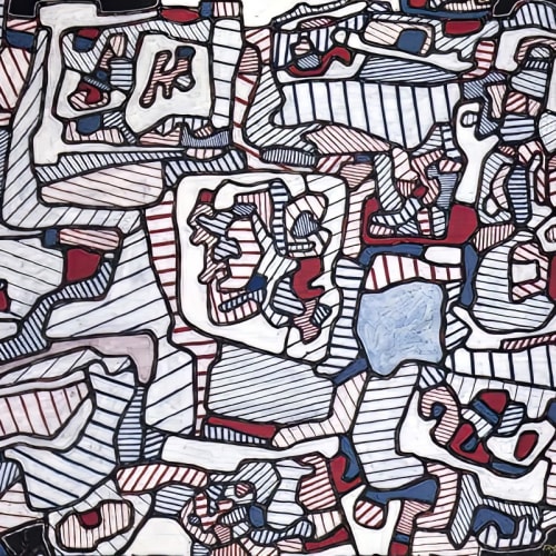 Jean Dubuffet, Site Inhabited by Objects (1965)