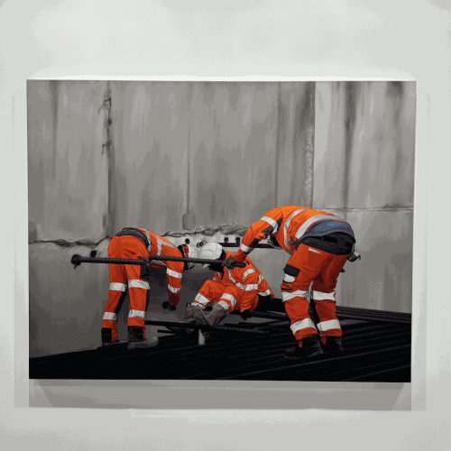 Arnaud Adami Sans Titre, 2024 Oil on canvas 160 x 205 cm. 63 x 80.7 in.