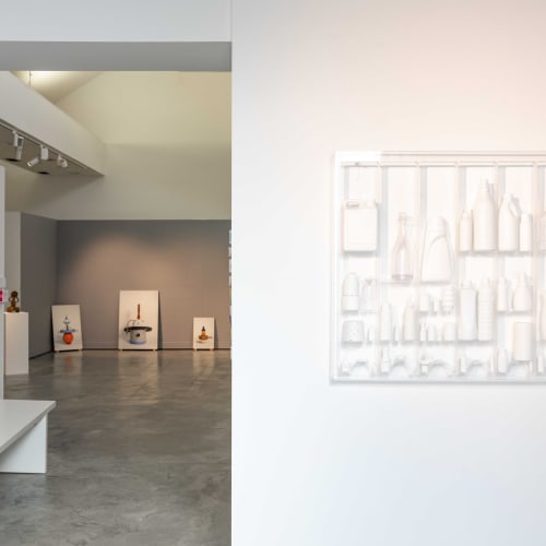 Angélique, composition des "Bidons", crédit photo Estelle Lutaud, courtesy Centre d'Art contemporain L'ar[T]senal