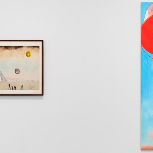 feintuch and steinberg sunset emergency artwork display at thomas brambilla gallery in art bergamo