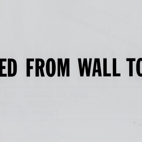 Lawrence Weiner