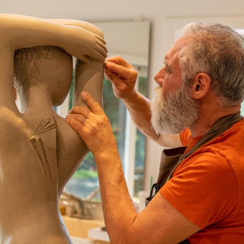 Sculptor and Painter Emilio DiIorio