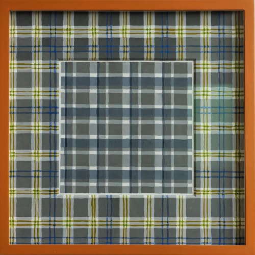 Michelle Forsyth, Grey Plaid on Grey Plaid, 2013-2024