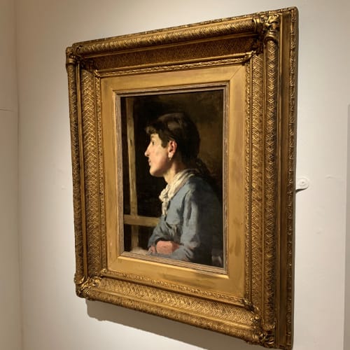 Sarah Ann Stevenson (1883) by Henry Scott Tuke; at the Falmouth Art Gallery