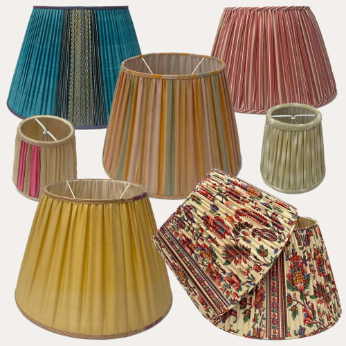 An Eclectic Mix of our Lampshades