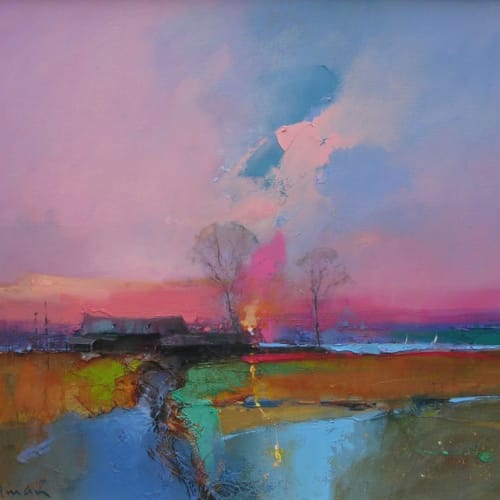 A painting of Cornwall by Peter Wileman