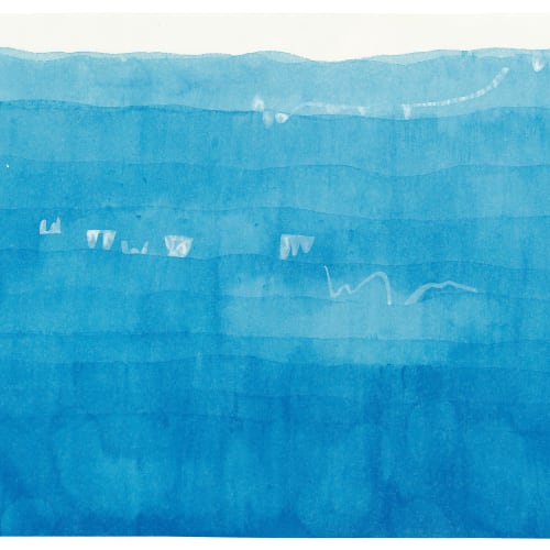 Winsor Blue · Musical Notations by Wang Gongyi, 2005