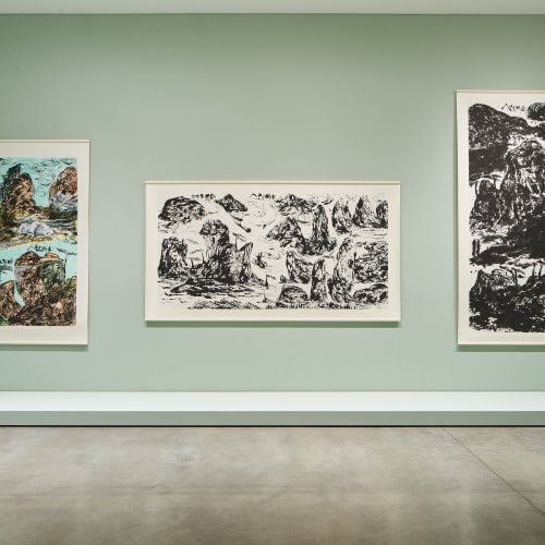 “Spiritual Mountains: The Art of Wesley Tongson” Installation View