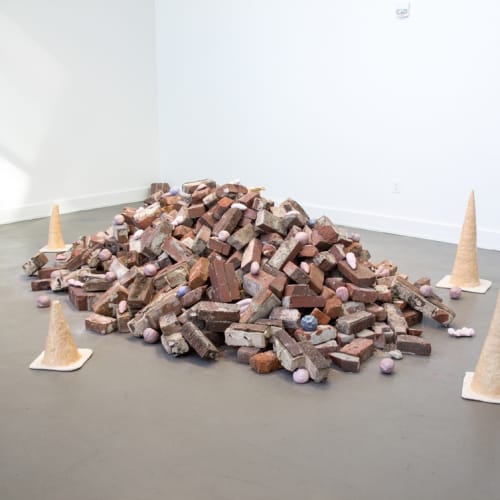 Installation View of Pile (2022)