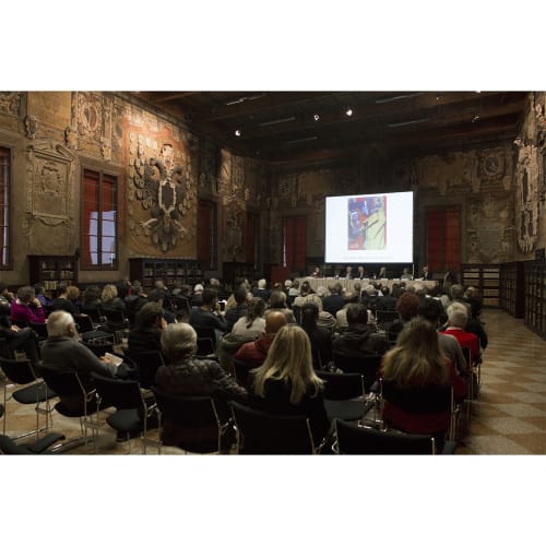 © G.A.M. Archivio Mattia Moreni 2016 | Presentation Mattia Moreni's catalogue raisonné at Archiginnasio Library