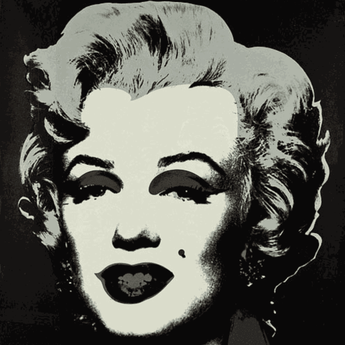 Marilyn F.S. II 24 , 1967 Screen print 36 x 36 in 91.4 x 91.4 cm Edition of 250 , 26 AP lettered A - Z on verso Series: Marilyn