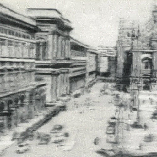 Gerhard Richter Cathedral Square, Milan, 1968 Oil on canvas 108 1/4 x 114 1/8 in 275 x 290 cm Unique