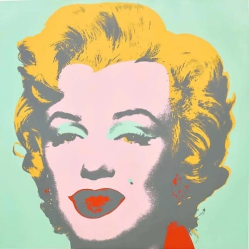 Andy Warhol Marilyn F.S. II 23 , 1967 Screen print 36 x 36 in 91.4 x 91.4 cm Edition of 250 , 26 AP lettered A - Z on verso