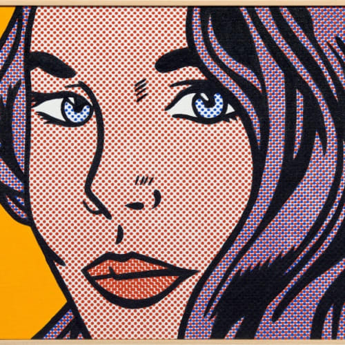 RICHARD PETTIBONE Roy Lichtenstein, 'Seductive Girl', 1964 Purple-Yellow, 2009