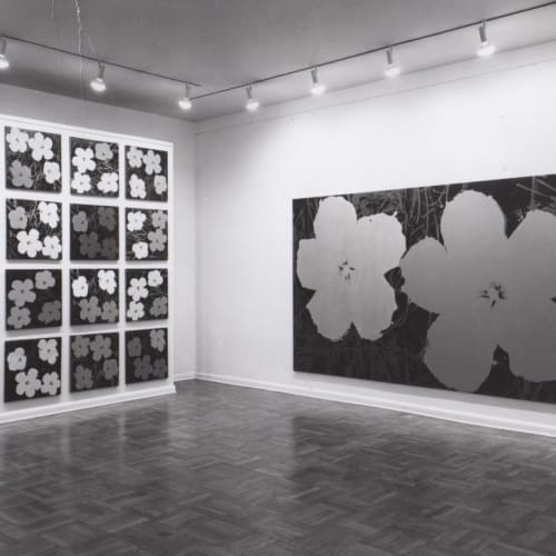 Andy Warhol Flowers Castelli Gallery