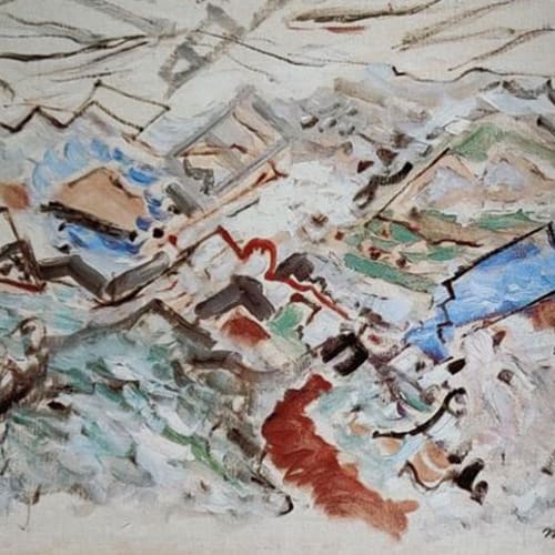 Fig. 2 Movement – Sea or Mountain as You Will, 1947 Oil on canvas 30 1/4 x 36 5/8 inches Museum of Fine Arts, Boston Tompkins Collection – Arthur Gordon Tompkins Fund, 63.1527
