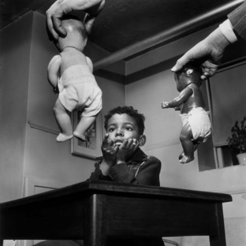 Gordon Parks, Doll Test, Harlem, New York, 1947 Courtesy of The Gordon Parks Foundation ©The Gordon Parks Foundation