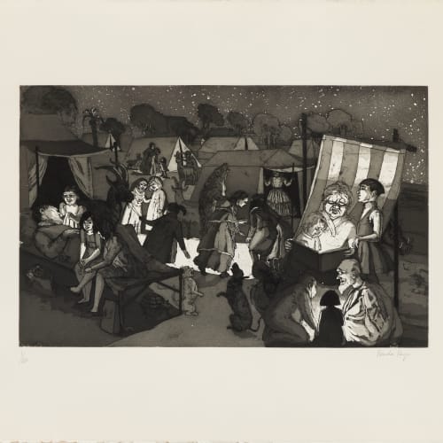 Paula Rego DBE RA (1935-2022) The Encampment, 1989. © Courtesy Paula Rego and Cristea Roberts Gallery, London. Paula Rego.
