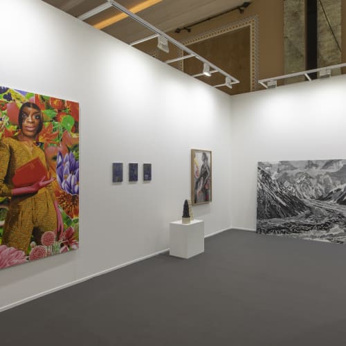 Installation view, Lawrie Shabibi at Art Dubai 2023, Contemporary sector. Photographed by Ismail Noor of Seeing Things. Courtesy of the...
