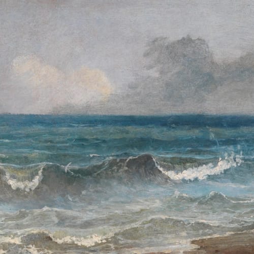 Edmund HOTTENROTH, Studio di marina , XIX secolo