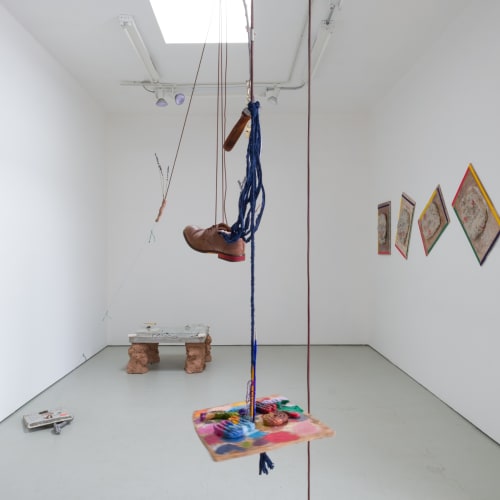 Katy Cowan and Scott Cowan, Left, Right, Left, Left (installation view) (2020). Photo: The Green Gallery.