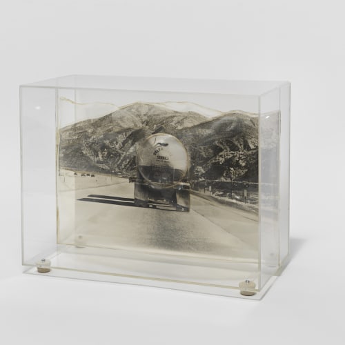 Carl Cheng, Tank Truck (1968). Film, molded plastic, plexiglass, 9 1/2 x 12 1/8 x 6 1/8 inches. Courtesy of...