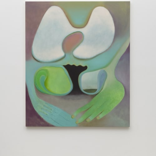 Kristy Luck, Soft Touch (2020). Oil on linen, 60 x 50 inches. Photo: Jeff McLane.