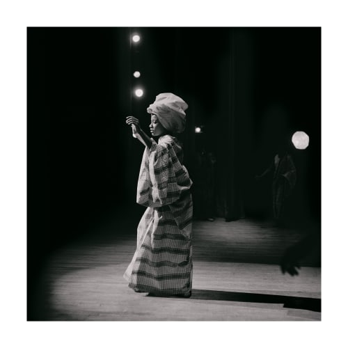 Untitled (Pat on Stage at Apollo Theater), 1968. Credit Kwame Brathwaite/Courtesy of Philip Martin Gallery, Los Angeles