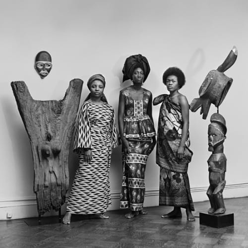 Kwame Brathwaite, Untitled (Grandassa Models, Merton Simpson Gallery) (1966). Image courtesy of the artist and Philip Martin Gallery, Los Angeles.