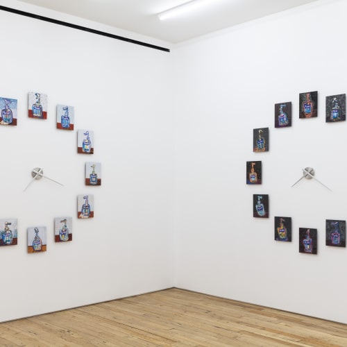 Susan Chen, "Purell Night and Day" install shot, 2023.
