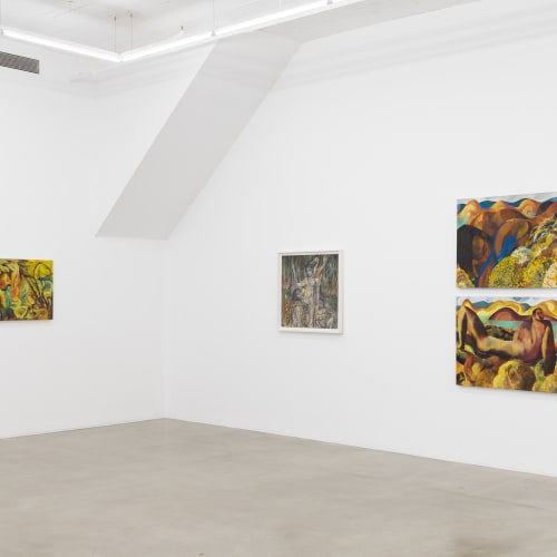 Installation View, Arcadia and Elsewhere. Courtesy James Cohan, New York. Photo by Dan Bradica