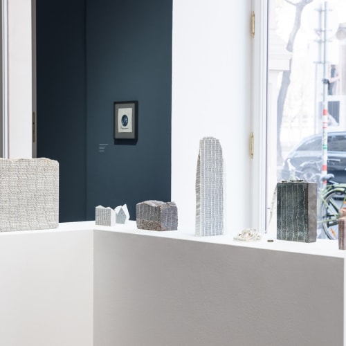 Installation View: Greta Schödl, Strassenpoesie, Phileas, Vienna. Photo: Manuel Carreon Lopez